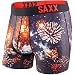 Saxx Mens Fuse Boxers Underwear Large Boom