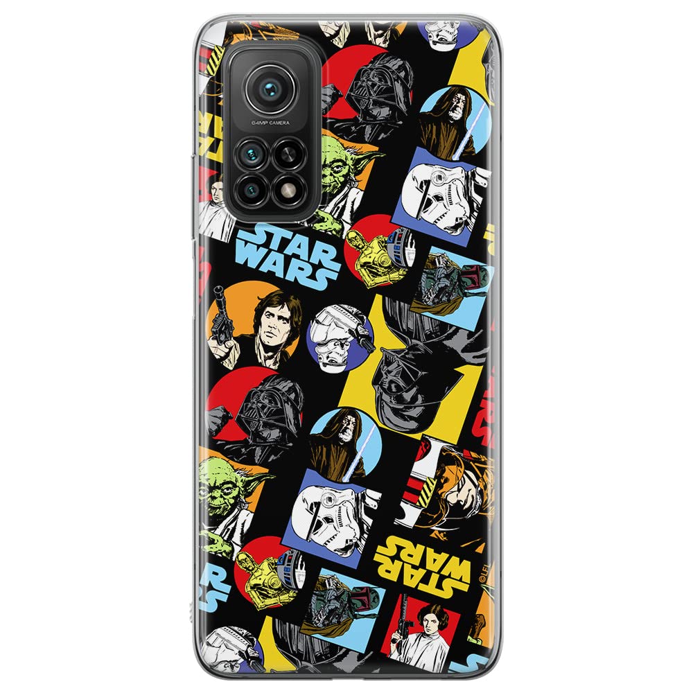 ERT GROUP mobile phone case for Xiaomi MI 10T 5G / MI 10T PRO 5G original and officially Licensed Star Wars pattern 018 optimally adapted to the shape of the mobile phone, case made of TPU — image 1