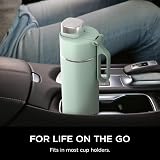Ninja Thirsti 530ml Water Bottle Mint Triple Vacuum Insulated Leak-Proof view 7