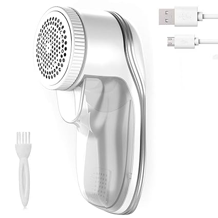 Fusselentferner, WONTECHMI Elektrischer Wieder aufladbarer Fusselentferner Stoff-Reiniger Fussel Entfernen Maschine für Pullo