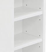 Oypla 6 Tier White Wooden CD DVD Game Shelf Storage Tower 102 Capacity view 8