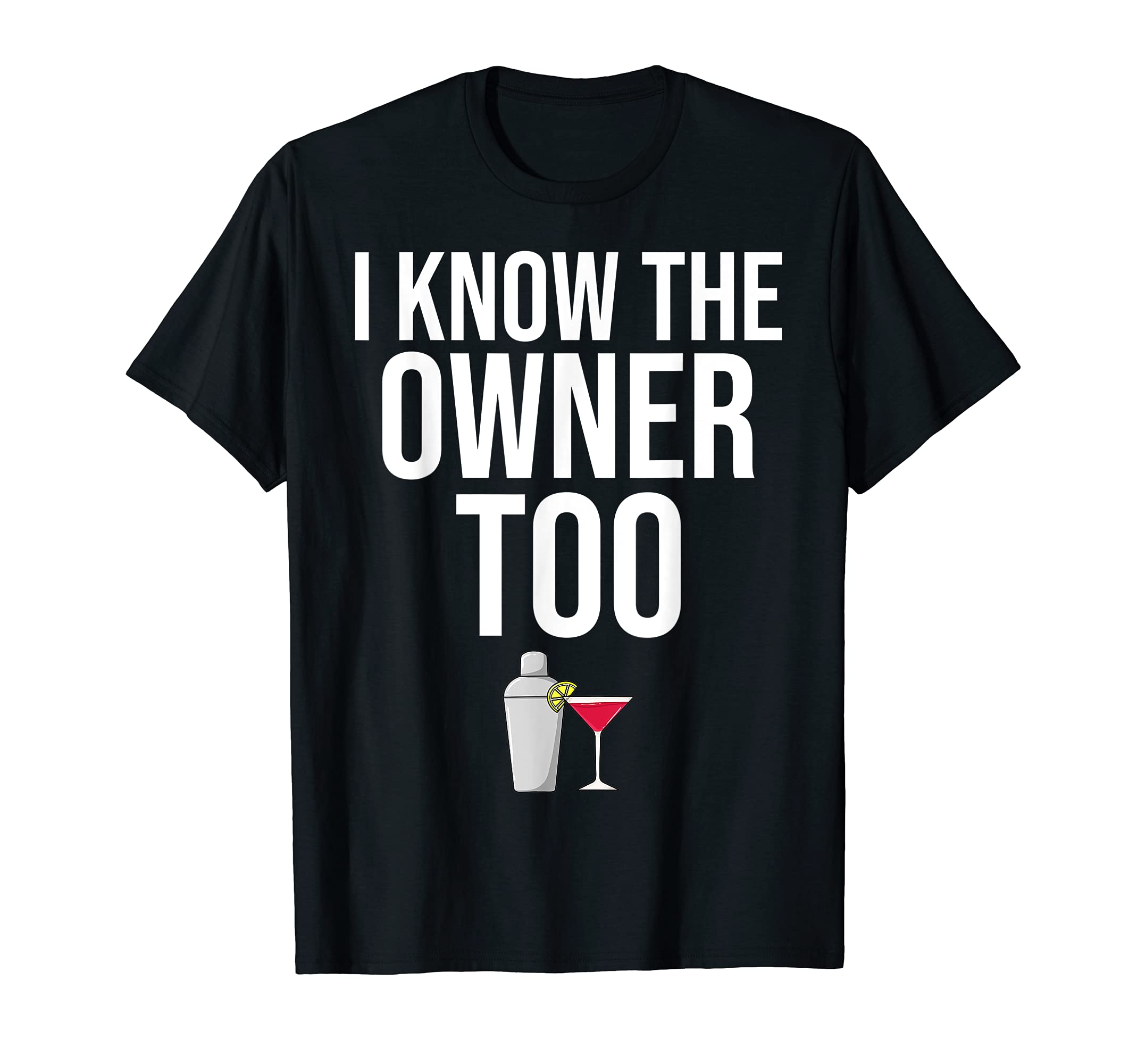 Bartending Shaker Mixing Cocktail Bartender T-Shirt