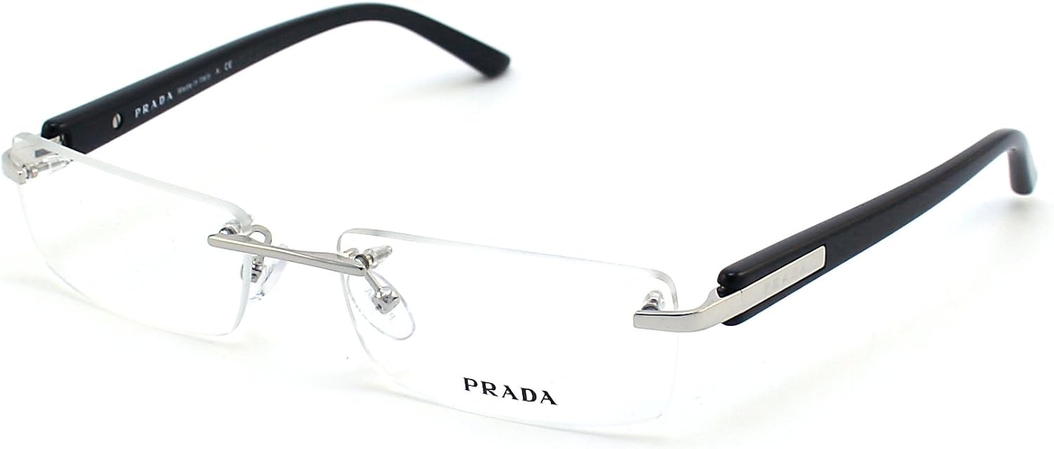 prada rimless glasses