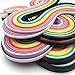 Anndason Paper Quilling Strips Set 2080 Strips 26 Colors, 3/5/ 7/10 mm (8 Sets)