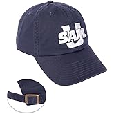 Desert Cactus Samford University Baseball Hat Bulldogs Brimmed Embroidered Hats Cap Adjustable Cloth Strap Adult (Style 2) Blue