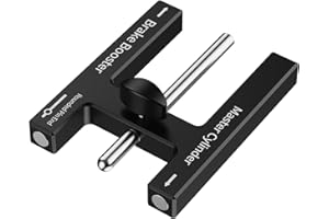 TOSICAM (Upgraded) Brake Adjustment Tool, Brake Booster Rod Adjustment Tool, Brake booster with master cylinder,Pushrod Power For Adjustable Braking Distance of Brake Pedal(N48 Magnetic CNC Aluminum)