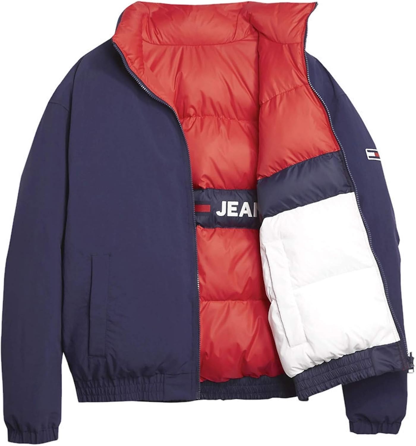 tommy jeans reversible jacket