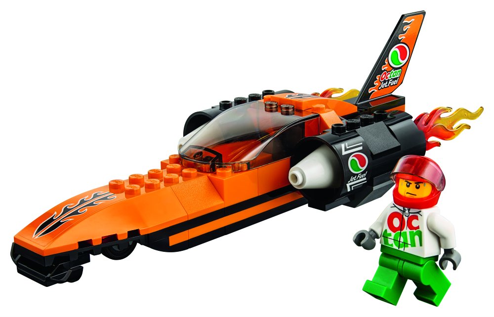 LEGO City Speed Record Car 60178 Building Kit (78 Piece)