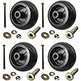 Parts 4 Outdoor Aftermarket 4pk Deck Wheels for Xmark 103-3168 103-4051 1-603299 Made in the USA