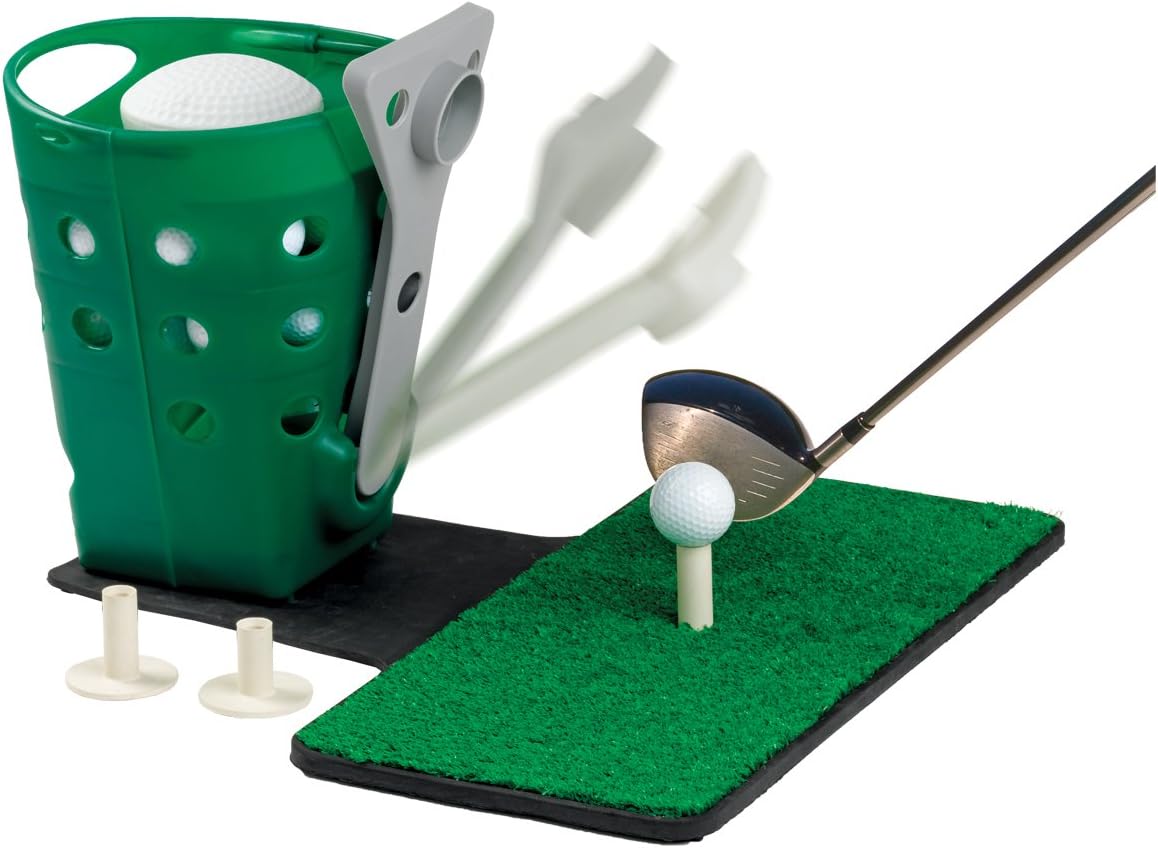 Jef World of Golf Ball Dispenser Mat Golf Hitting Mats