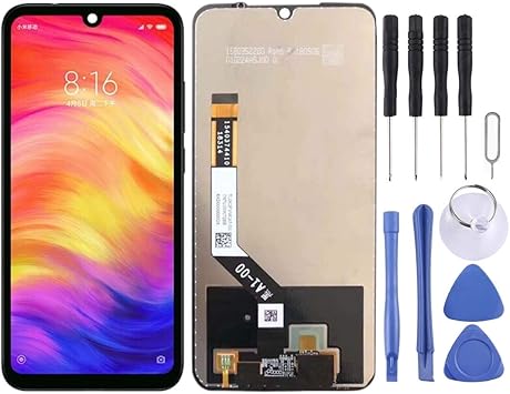 ReparaciónyRepuestos Pantalla táctil de Xiaomi Pantalla LCD y ensamblaje Completo del digitalizador For Xiaomi Redmi Note 7 / Note 7 Pro (Color : Black): Amazon.es: Electrónica