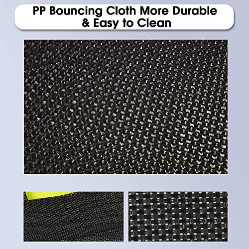 LONABR 12-Foot Trampoline Combo Bounce Jump Trampoline with Safety Enclosure Net and Spring Pad