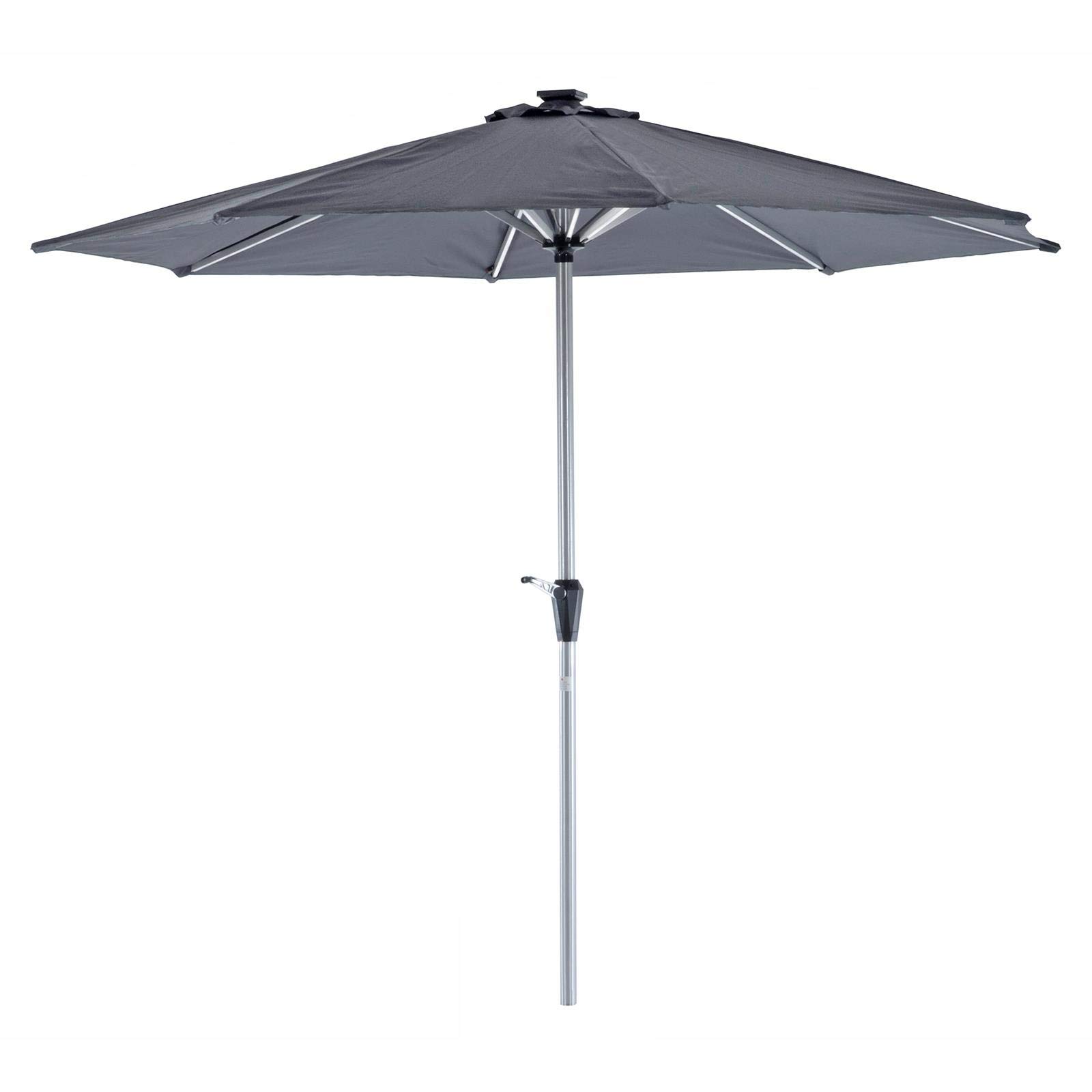 Hodge And Hodge 3m Round Led Parasol Solar Power Strip Lights Garden Umbrella Grey Sun Shade Buy Online In Qatar At Qatar Desertcart Com Productid 204003243