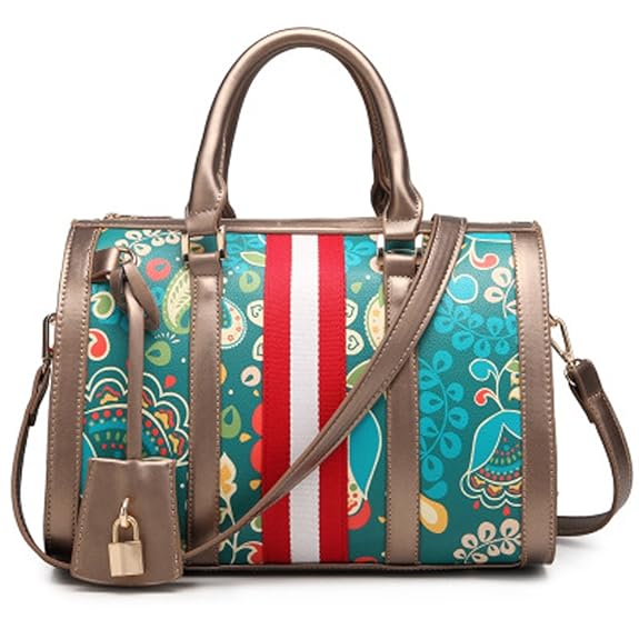 RUIREN Multicolor Schultertasche für Frauen, Paket Messenger Bag Damen