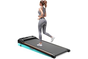 AIRHOT Walking Pad with Incline, Under Desk Treadmill, Portable Treadmills for Home Office, 4 in 1 Walking Running Machine Manual Incline, Compact Treadmill 265LB Capacity with Remote Control