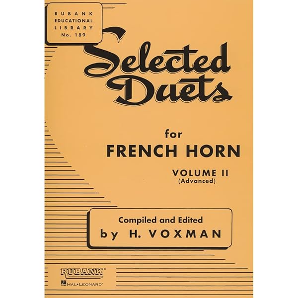 Amazon.com: Selected Duets for French Horn - Volume 1 | Easy to