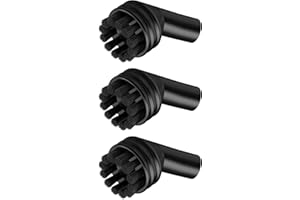 Let'steam Nylon Steam Cleaner 3Brush Heads - Lightweight, Easy - Install for Home & Shop - Efficient Multi - Surface Cleaning