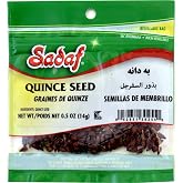 Sadaf Quince Seeds - Quince Seed Pack for Cooking - Persian Food - Semillas de Membrillo - 0.5 Oz Resealable Bag