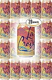 La Croix Pamplemousse Naturally Essenced Flavored Sparkling Water, 12 oz Can (Pack of 48, Total of 576 Oz)