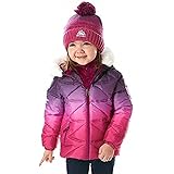 snozu fleece lined down jacket
