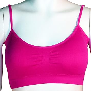 pink gym bra