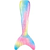 Superband Mermaid Tails for Swimming for Women and Adults Without Monofin