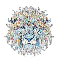 Artem Watercolor Folk-Custom Style Lion Patches Heat Transfers Iron on Stickers for DIY Tops Clothes Decoration Applique