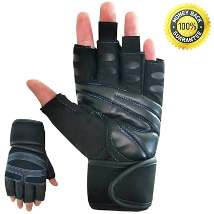 Fantran Weight Lifting Gloves With Wrist Wraps Support Padded Gym Gloves For Fitness Workoutcross Training Powerlifting Best For Men Women