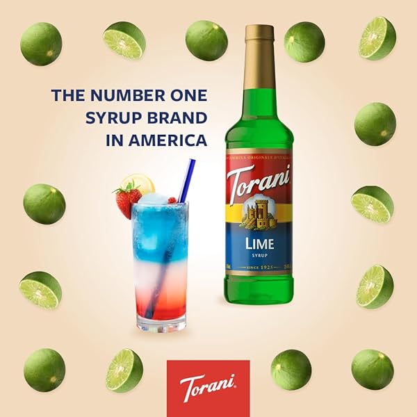 TORANI SYRUP, LIME, 25.4 OUNCE (PACK OF 1)