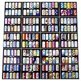 Paasche Airbrush Nail Stencils, 200 Designs
