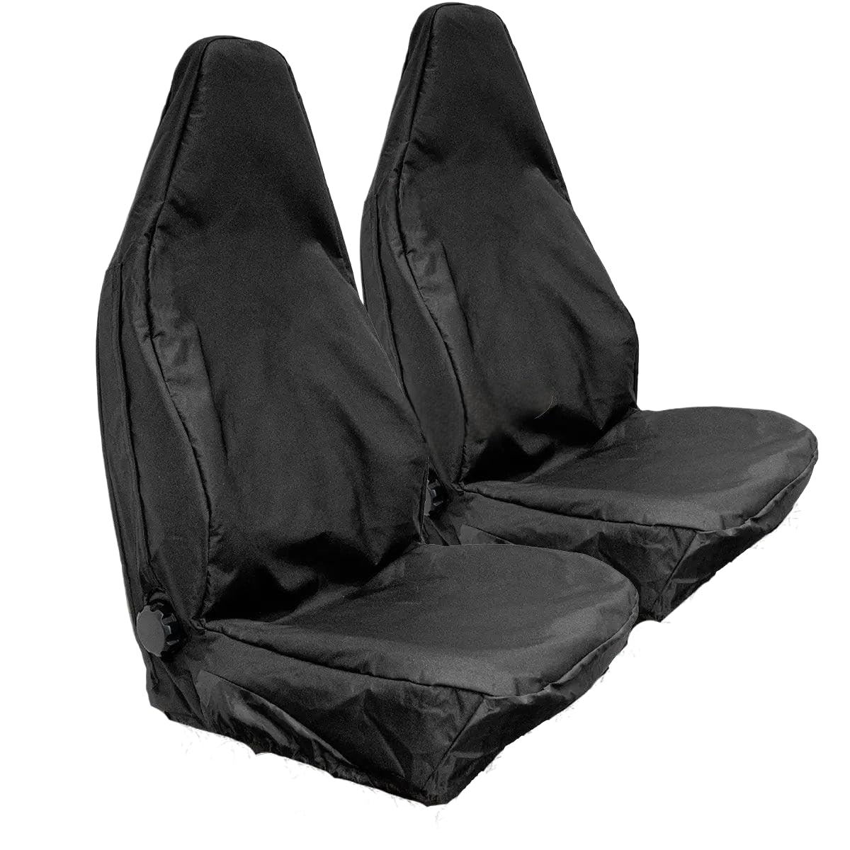 Waterproof Car Seat Covers, Semi Tailored Fit, Driver & Single Passenger Seat Set Compatible with small and medium cars