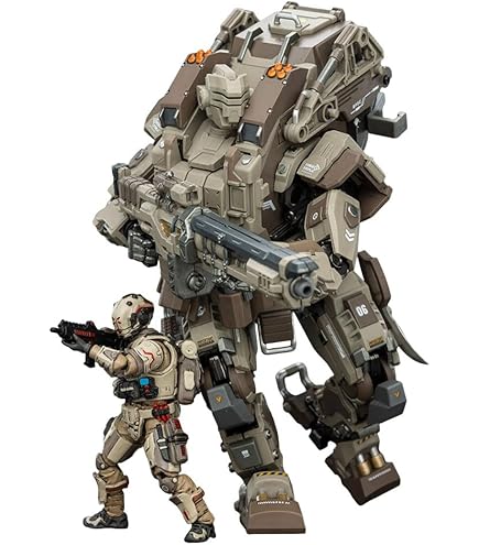 Amazon.com: JOYTOY 1/18 9-Inch Action Figure Mech Iron Wrecker 05