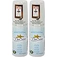 Unscented All Natural Deodorant Mist Body Spray (Pack of 2, 1.69oz Ea.) - Ingredients Include Water, Salt and Dead Sea Minera