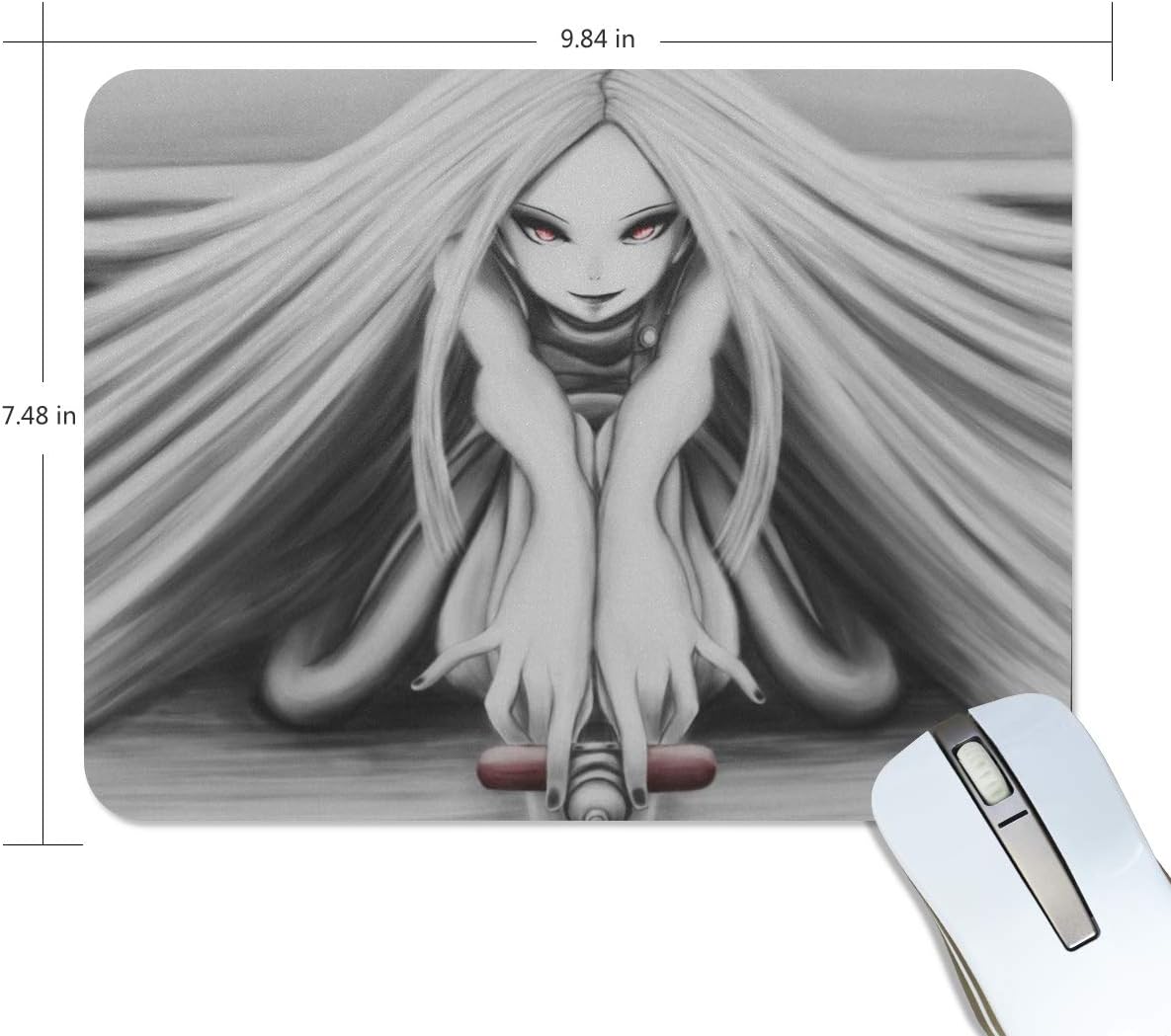 Mouse Pad Luches Eureka Seven Anemone Girl Hands Sword Smile Customized Rectangle Non-Slip Rubber Mousepad Gaming Mouse Pad Mat 9.8x7.5-inch