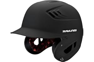 Rawlings | R16 Velo Baseball Batting Helmet | Matte | JR & SR Sizes | Multiple Colors