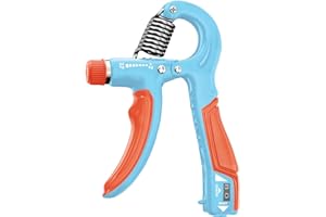 Longang Hand Grip Strengthener with Adjustable Resistance, Wrist Strengthener, Forearm Gripper, Hand Workout Squeezer, Grip strength Trainer, Hand Grip Exerciser for Men and Women