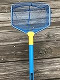 ILLUMINET Floating Bait Net Blue: Kids Beach Nets, Beach Toys for Kids, Shell Scoop, Shelling Net, Bait Nets, Bait Dip Net, Crab Net, Critter Net, Fish Net, Bug Net, Butterfly Net, Minnow Net