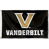 College Flags & Banners Co. Vanderbilt Commodores Wordmark Large Grommet Banner Flag