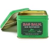 Bag Balm Vermont's Original Skin Moisturizer - Full Body Hydrating Skin Care: Dry Hands, Lips, Face, Feet &amp; More - Unscented, Cruelty &amp; Paraben Free - Day &amp; Night, Men &amp; Women (4oz Tin, Made in USA)