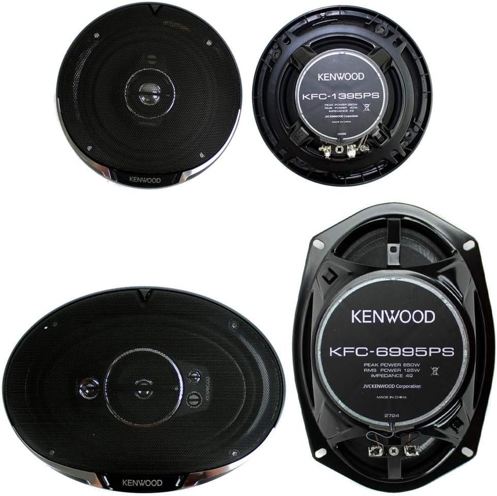 2 Kenwood kfc1395ps 5,25 "320 W 3 Vías + 2 6 x 9" 650 W 5 Vías Coche