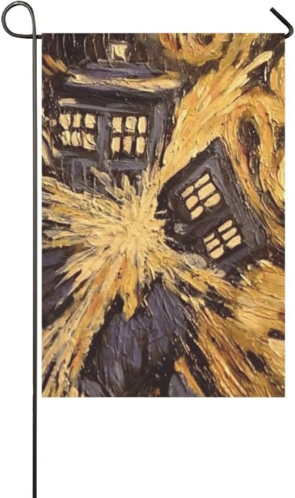 tardis exploding van gogh