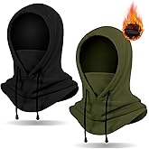 Fivali Winter Balaclava Ski Mask: Fleece Hood Hat Balaclava Face Mask Men Women Warm Face Cover for Cold Weather Gear