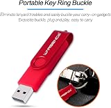 WANSENDA S100 64GB Red OTG USB Flash Drive 2.0 for Android Phone Tablet PC Mac view 4