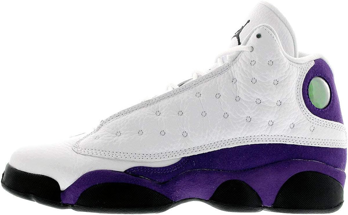 jordan 13 purple white
