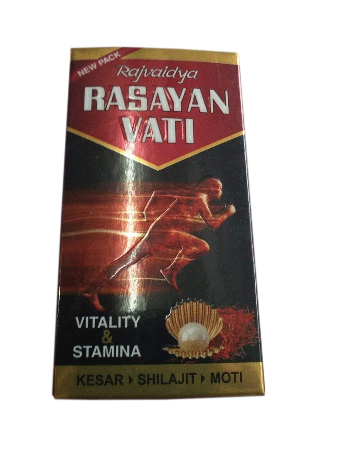 Rasayan Vati Uses In Hindi Buy Ayurvedic Raj Vaidya Rasayan Vati 30 Tablet With Kesar Shilajit