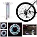 Soondar® Bike Bicycle Colorful Rainbow LED Wheel Signal Light Lamp 16 LED 32 Pattern