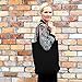 Augbunny 100% Cotton Canvas Shopping Tote Bag Grocery Bag 4-pack