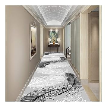Amazon De Algfree Laufer Teppich Flur Foyer Treppe Nordisch