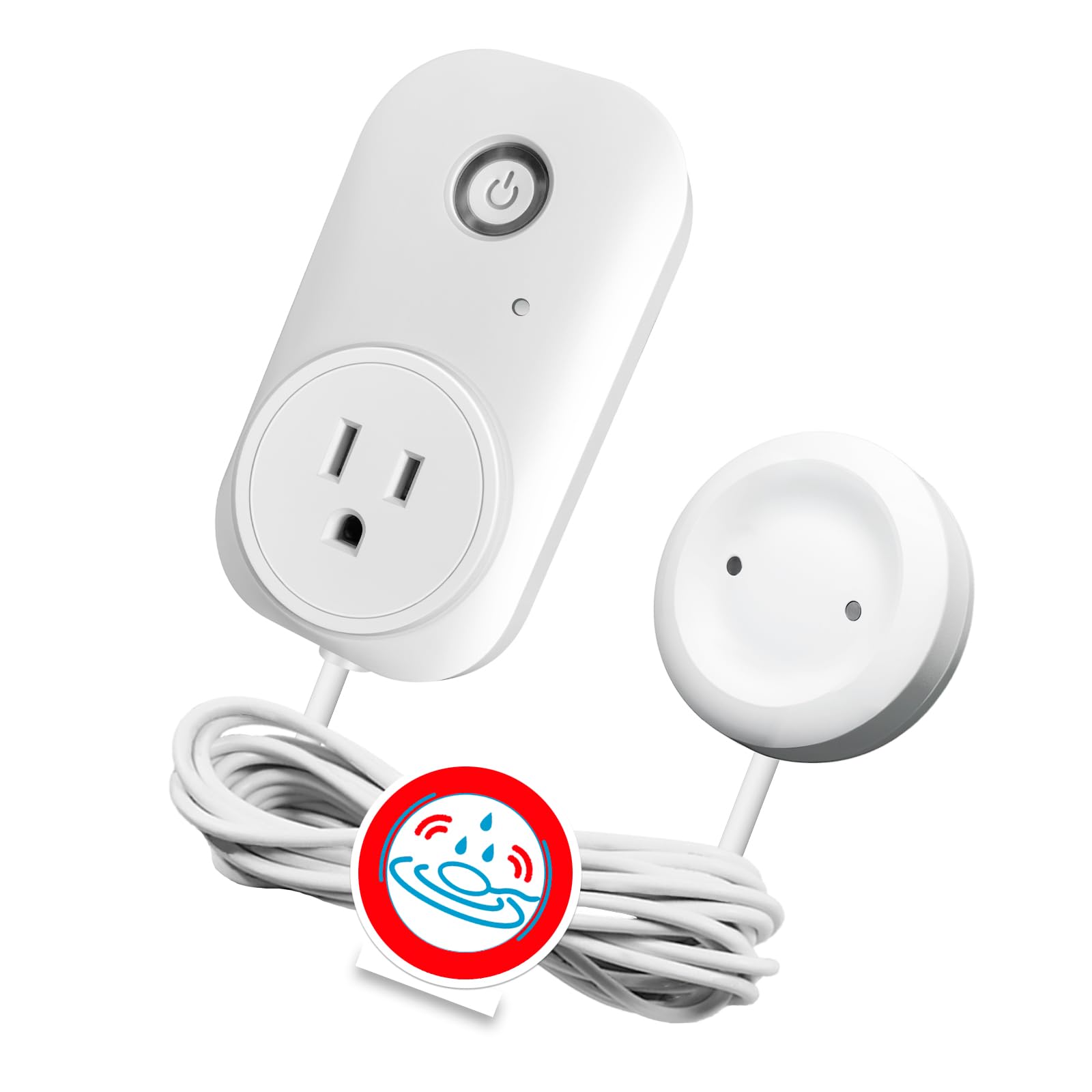 Photo 1 of Smart Leak Detection Sensor - Water Leak Alarm with Real-Time Alerts for Home, Office & Basement Protection