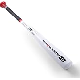 Reebok - T Ball Bat, 26-Inch Aluminum Bat for Kids &amp; Youth, Baseball Bat for Practice, Training, and Beginners (White)